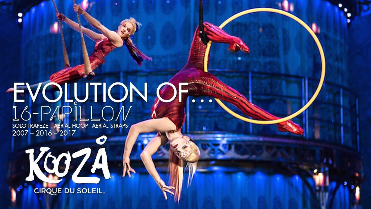 Evolution of... 16-Papillon | KOOZA by Cirque du Soleil