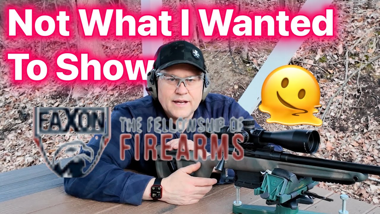 Faxon FX 7 in 8.6 Blackout Issues and Testing