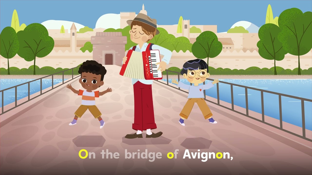 O—On the Bridge of Avignon (France)
