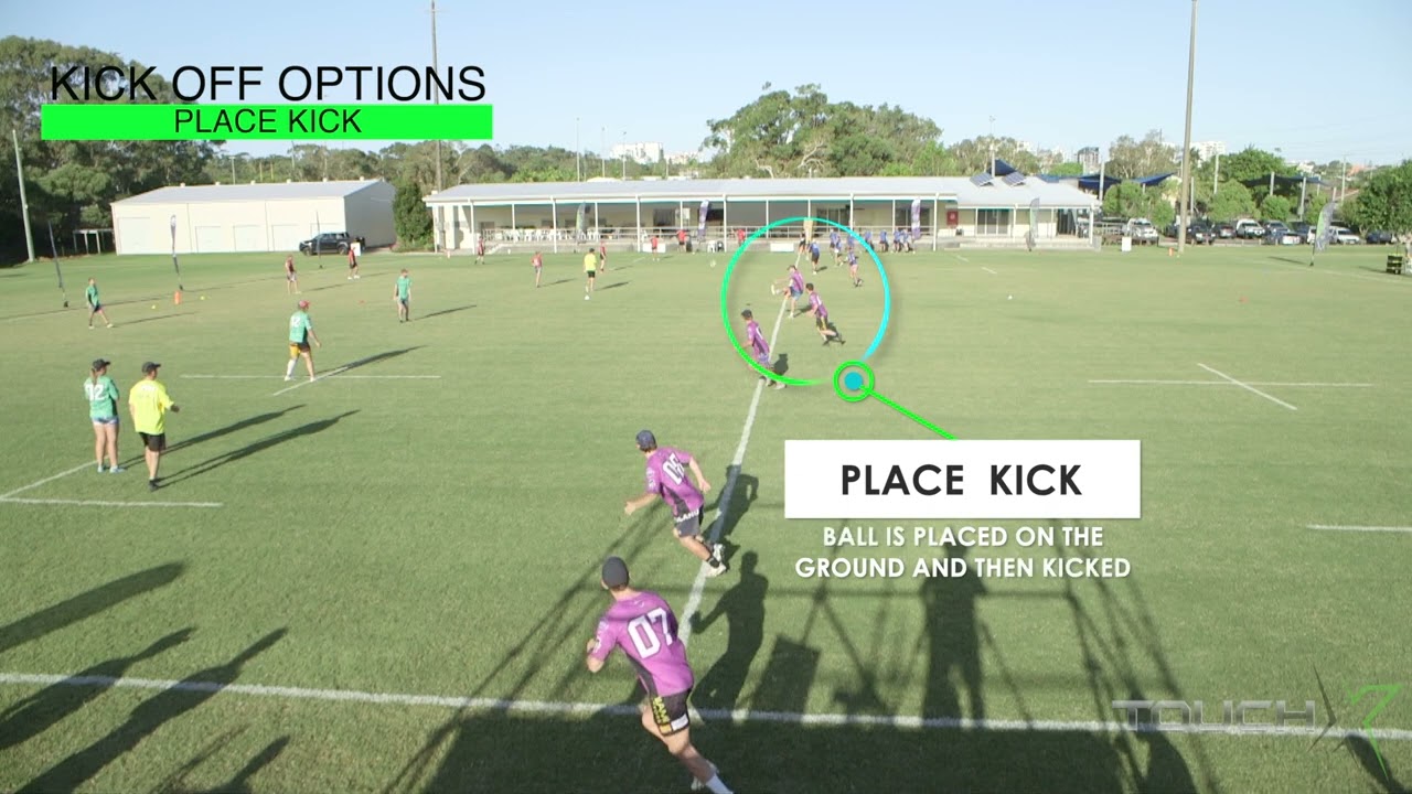 TouchX Kick Off Options