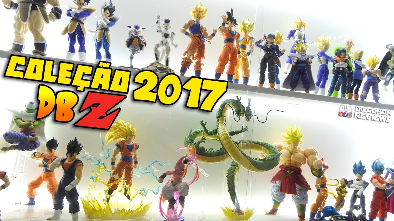 Minha coleção DBZ SH Figuarts 2017 / DiegoHDM
