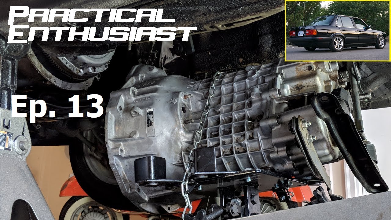 Project E30 / Ep. 13 / Installing Clutch, Transmission, Shift Linkage & Exhaust