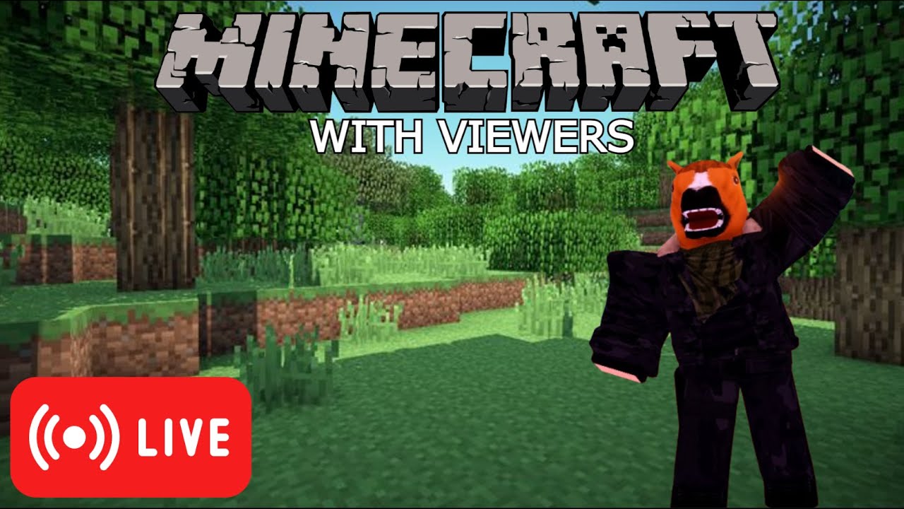 LIVE | PLAYING MINECRAFT JAVA SMP WITH VIEWERS!