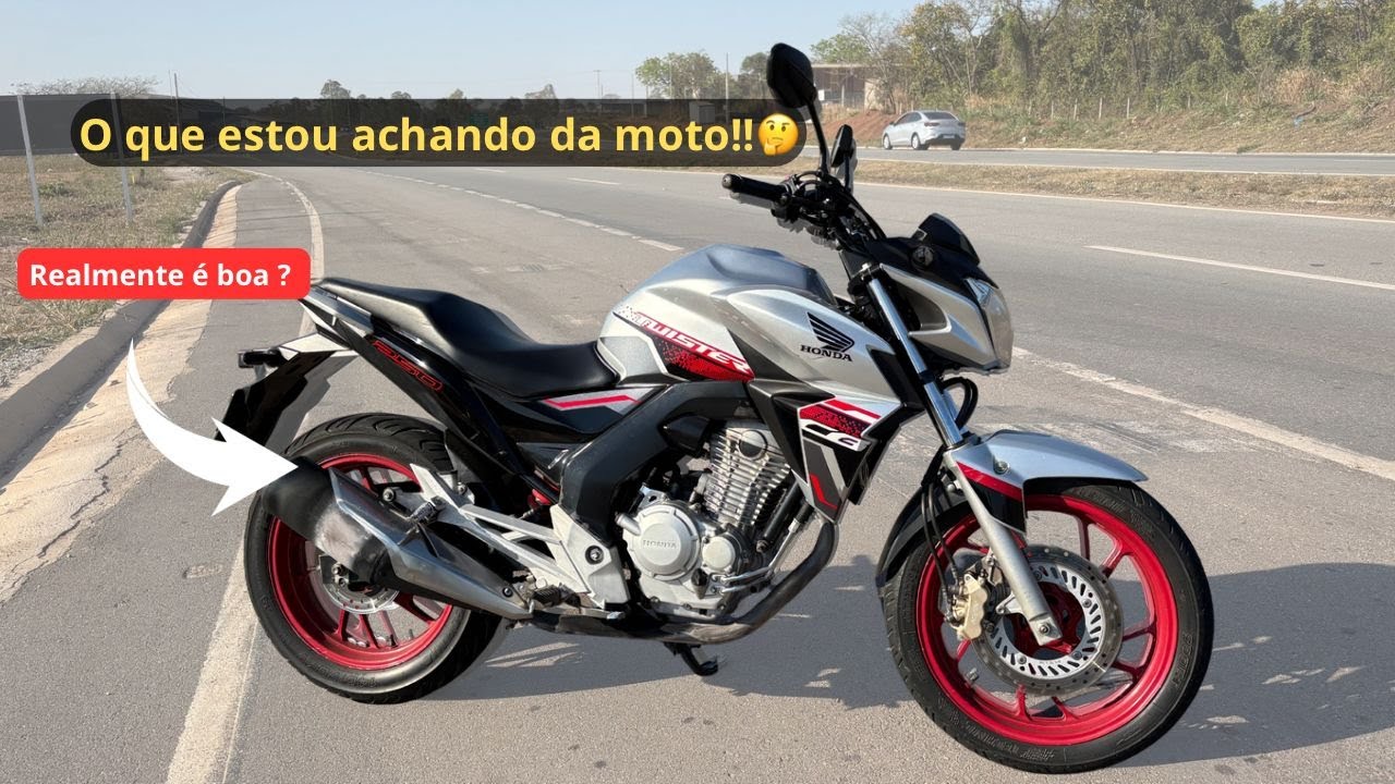 twister 250 realmete é boa? o que estou achando da moto.