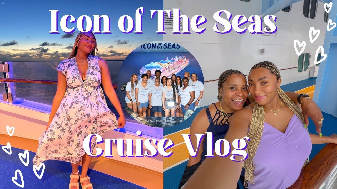 I BOARDED THE LARGEST CRUISE SHIP! | Royal Caribbean's Icon of The Seas Cruise Vlog!