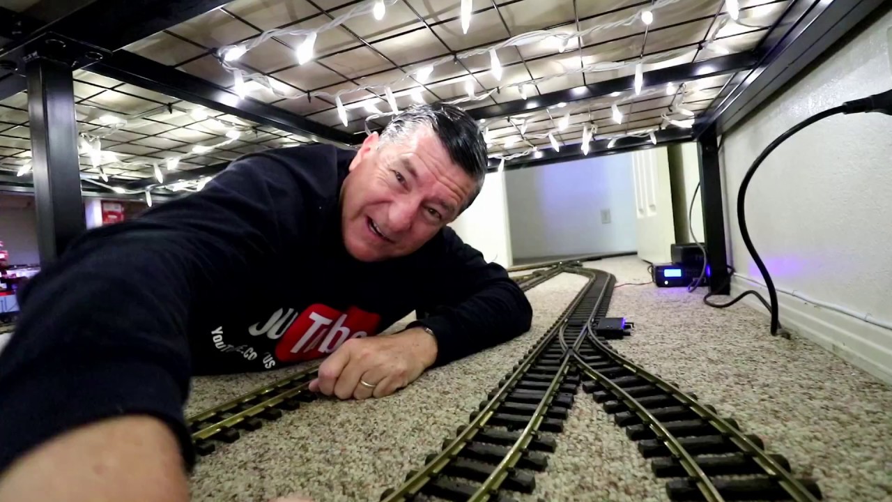 Big Model Trains Running Under The Bed