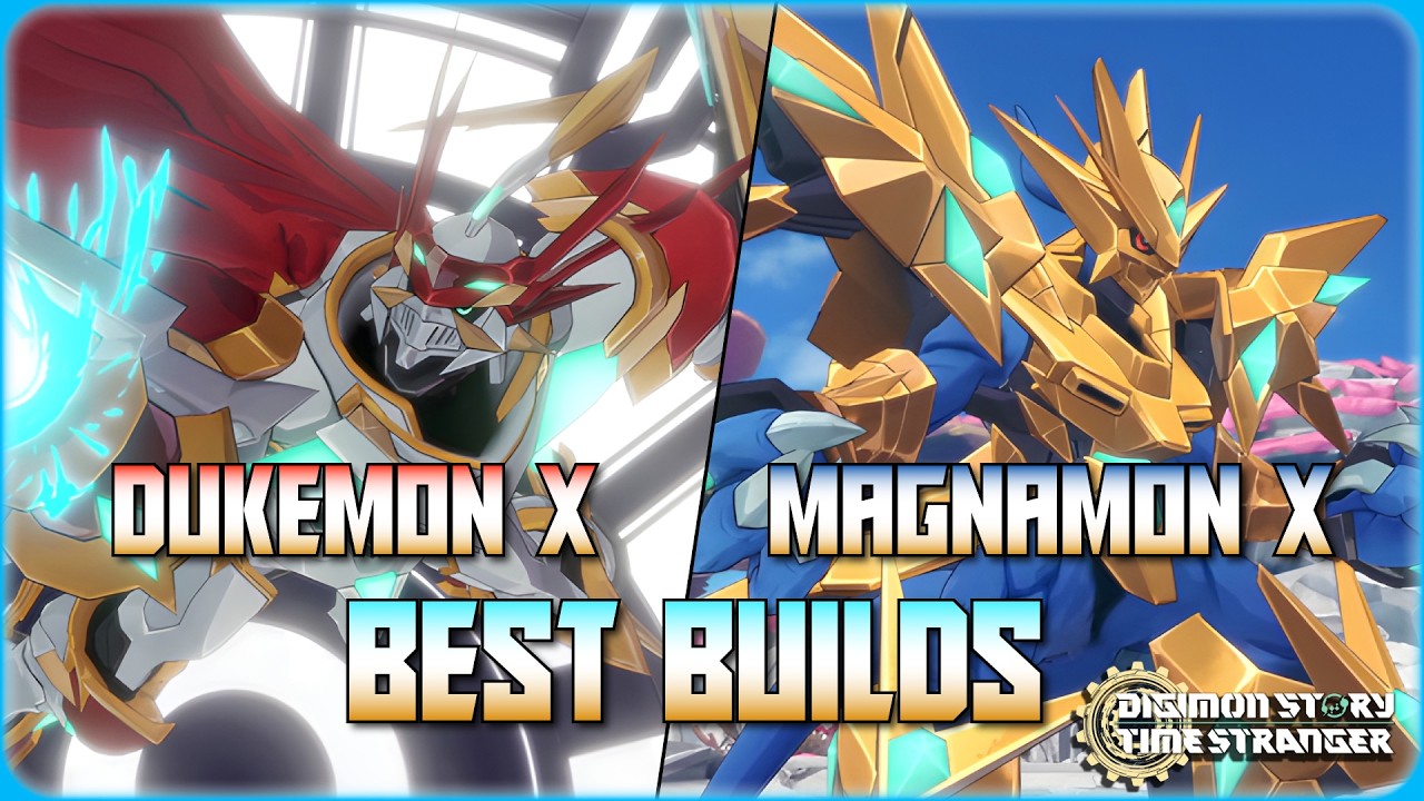 Лучшие сборки для MAGNAMON X и GALLANTMON X (Часть 1) | Digimon Story: Time Stranger
