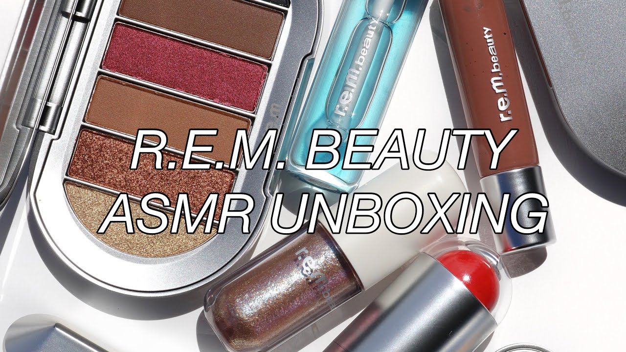 ⁠REM BEAUTY ASMR unboxing 💝🎙️🎀🧸