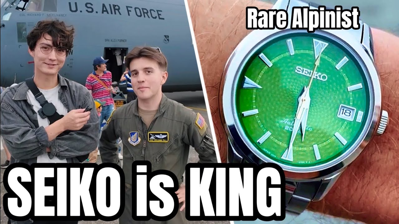 What Watches do Pilots Wear in American Military Bases? | Japan Street Interview