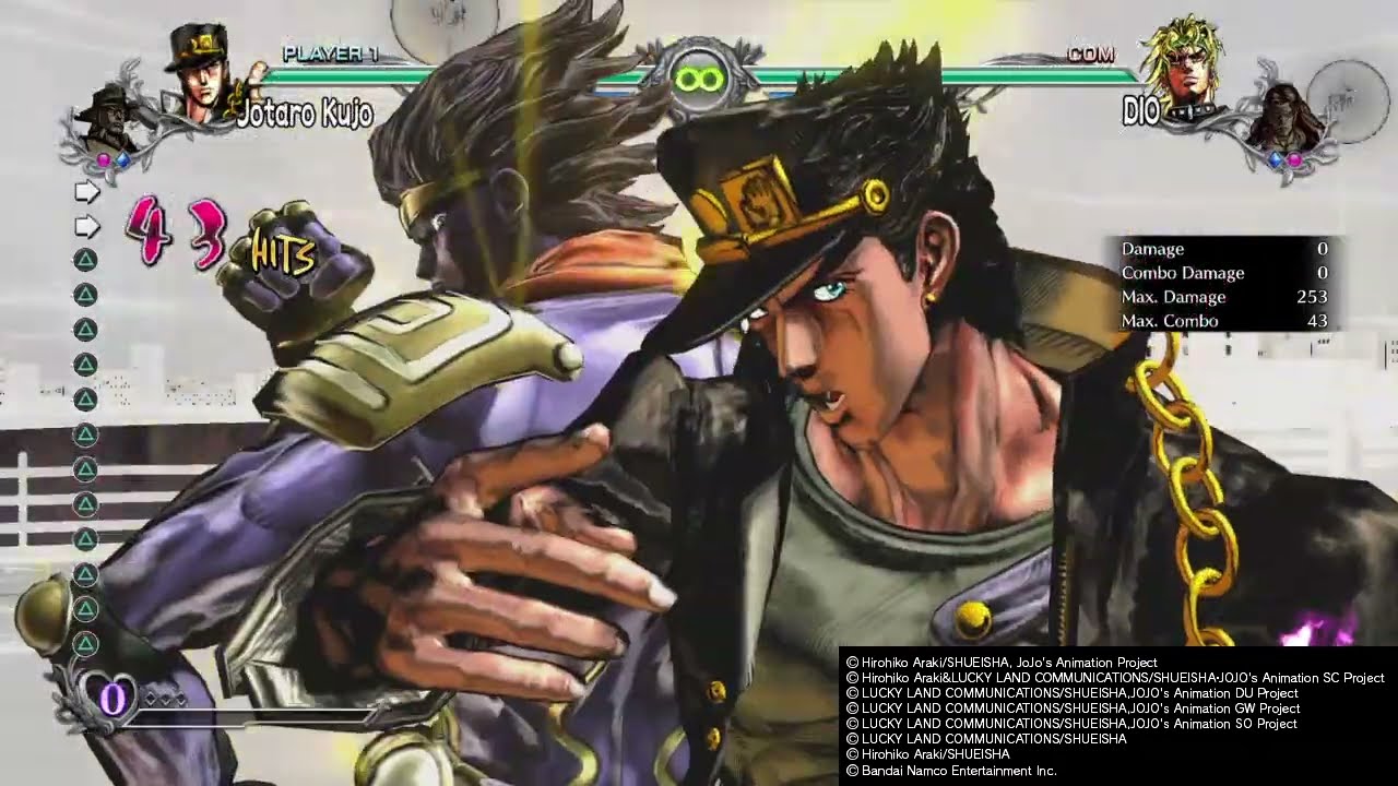 JoJo's Bizarre Adventure: All-Star Battle R - Jotaro Kujo Moveset Showcase