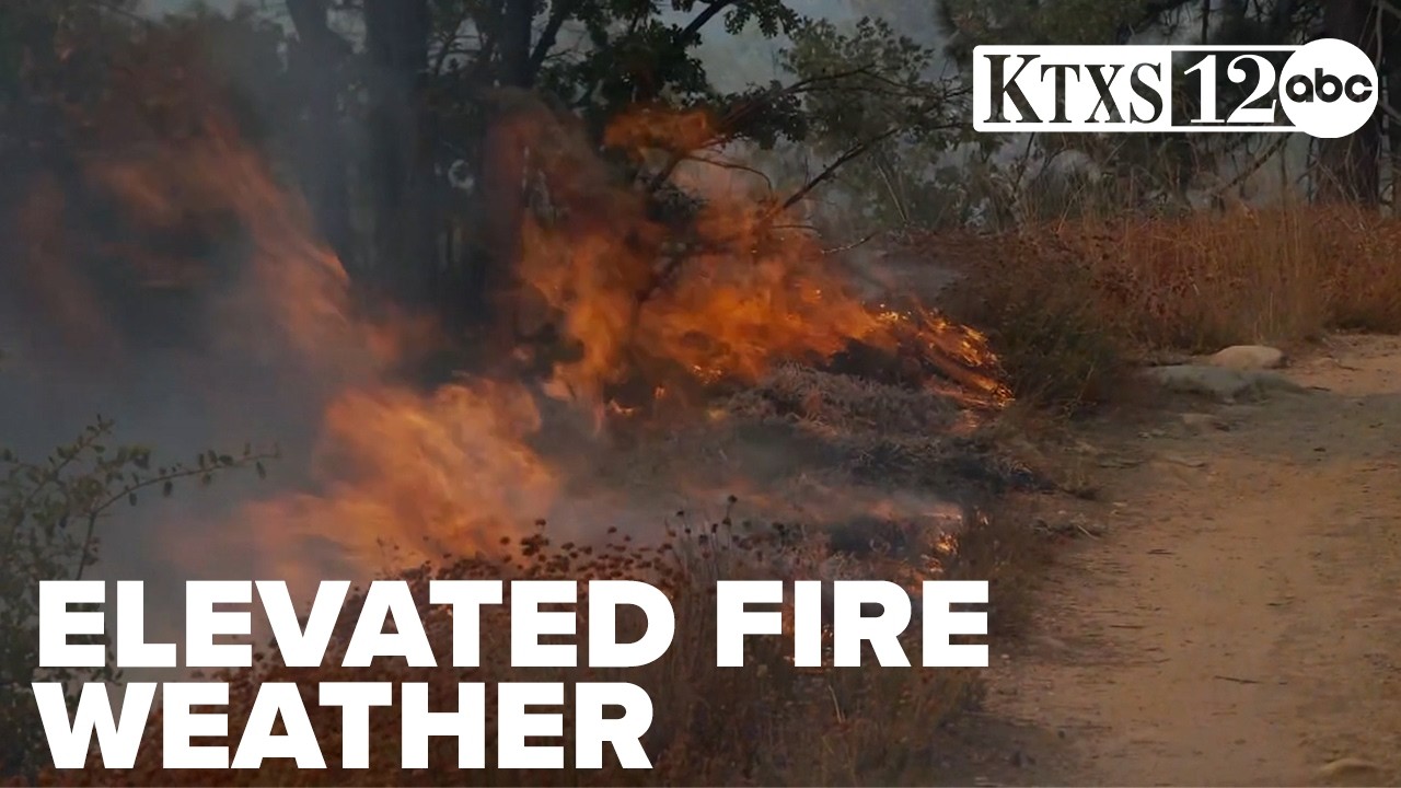 Forecaster urges spark prevention as elevated fire weather hits region today and tomorrow
