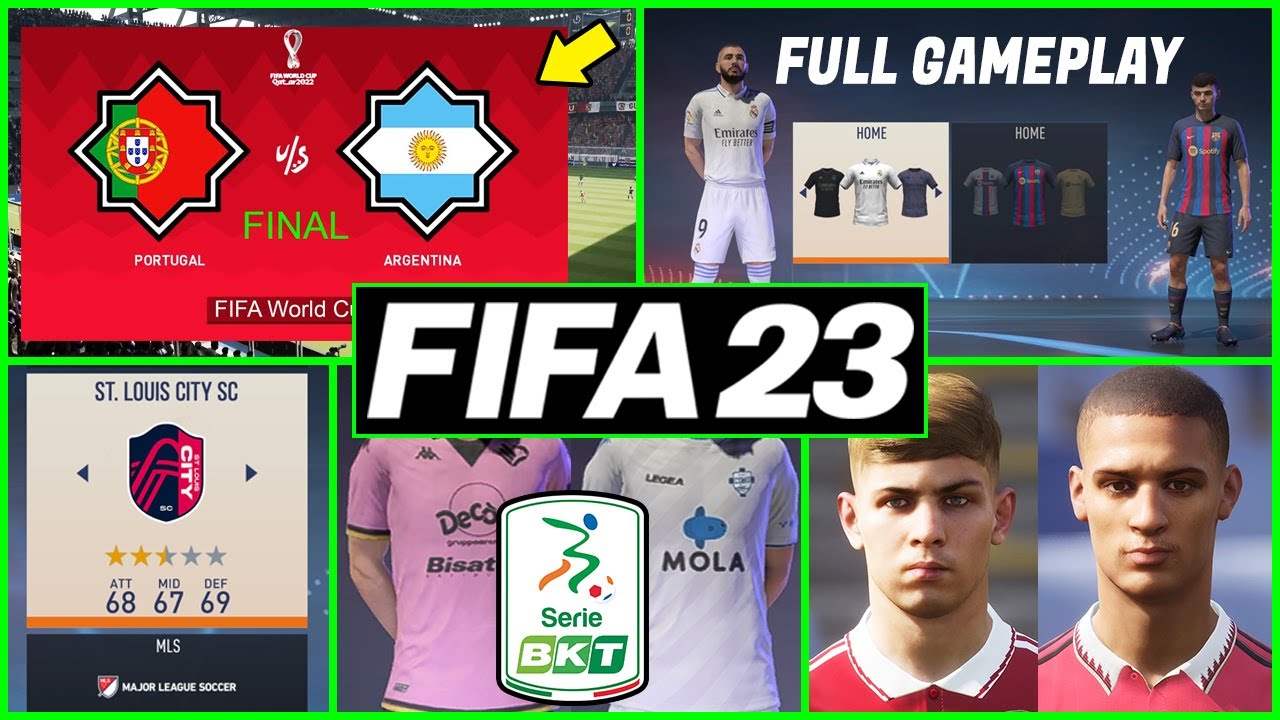 FIFA 23 NEWS | NEW Additions, Licenses, Faces & Full Gameplay Release ✅