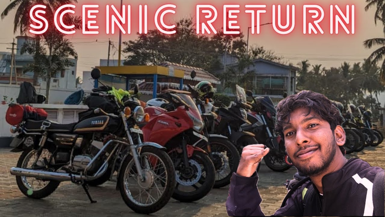 Kolli Hills to Home | Scenic Return Ride with the Crew @MR.BLACKBIKER