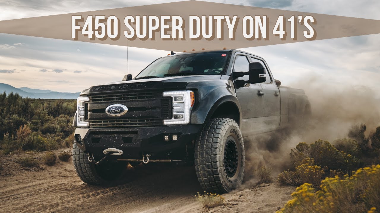 F450 Super Duty on 41s - Carli Suspension + Single Rear Wheel Conversion 2.0