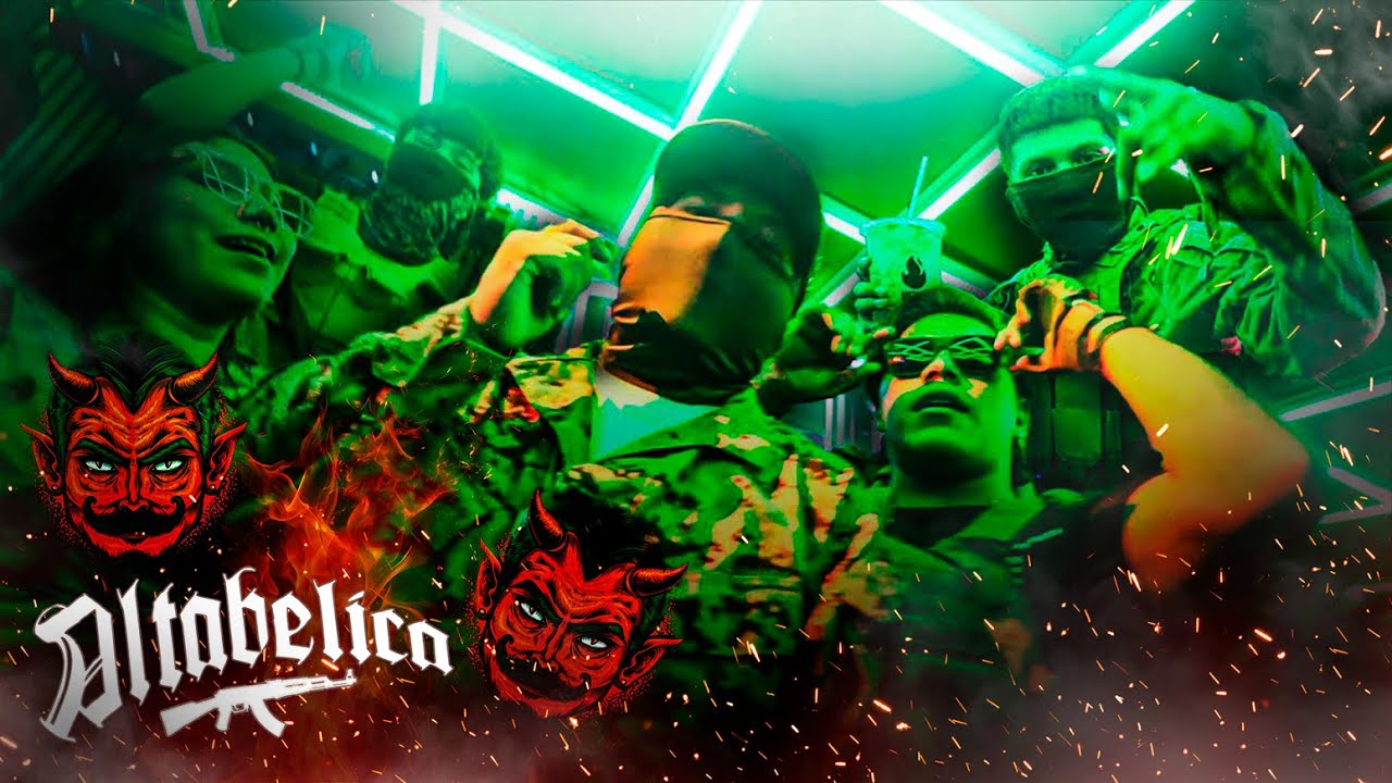 ALTABELICA - PIXI (El Werco) Ft Alan Garcia (VIDEO OFICIAL) Electro house bélico - La Cumbia Belica