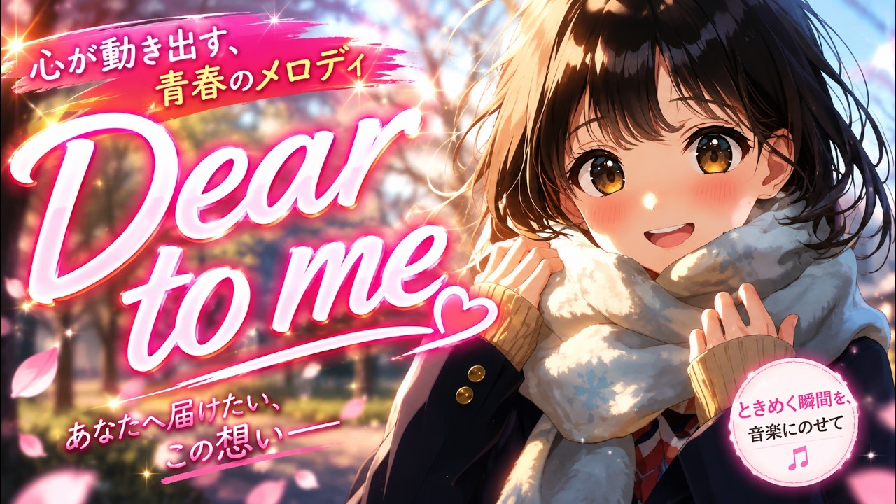 Dear to me｜冬の街で微笑む君へ｜切なくてあたたかいアニメMV