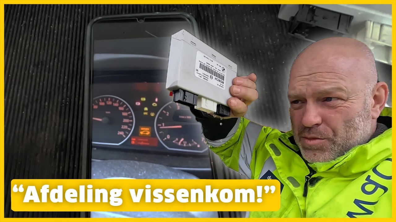 ROBERT pakt een communicatiestoring aan bij een BMW Serie 1! | ANWB Wegenwachtvlogs
