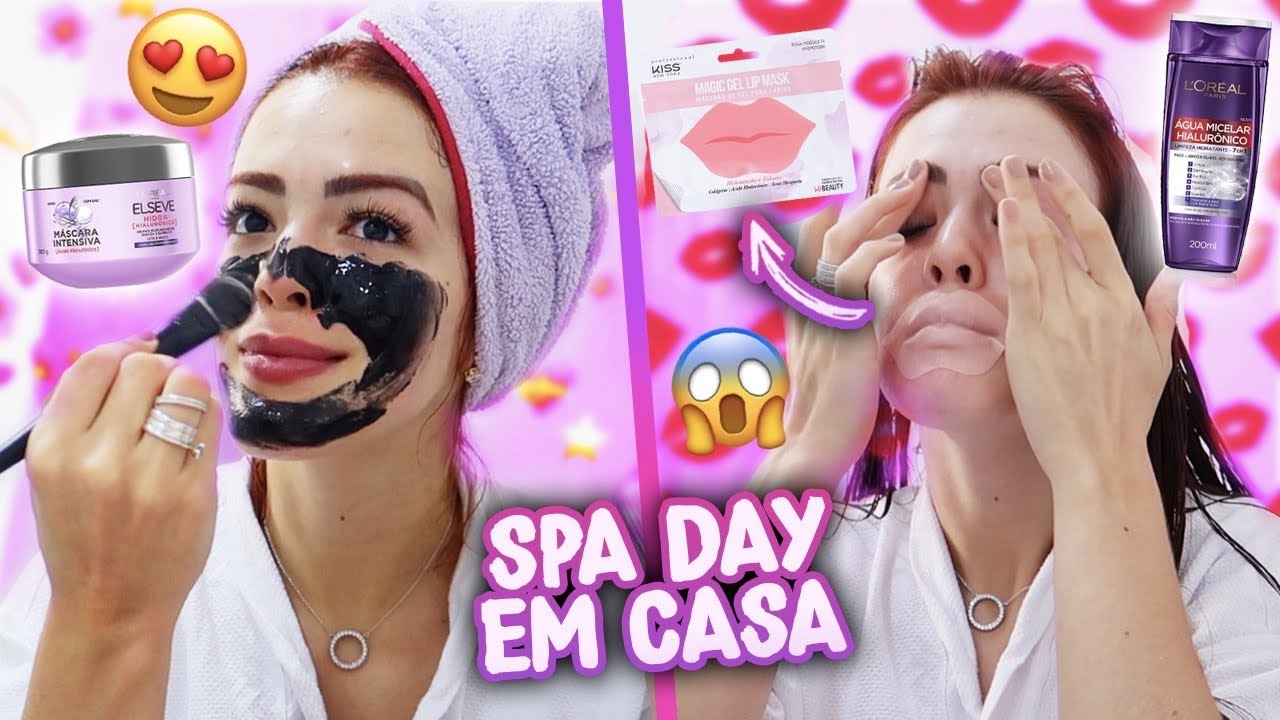 SPA DAY EM CASA COMPLETO | CUIDADOS DE SKIN CARE, CABELO E CORPO