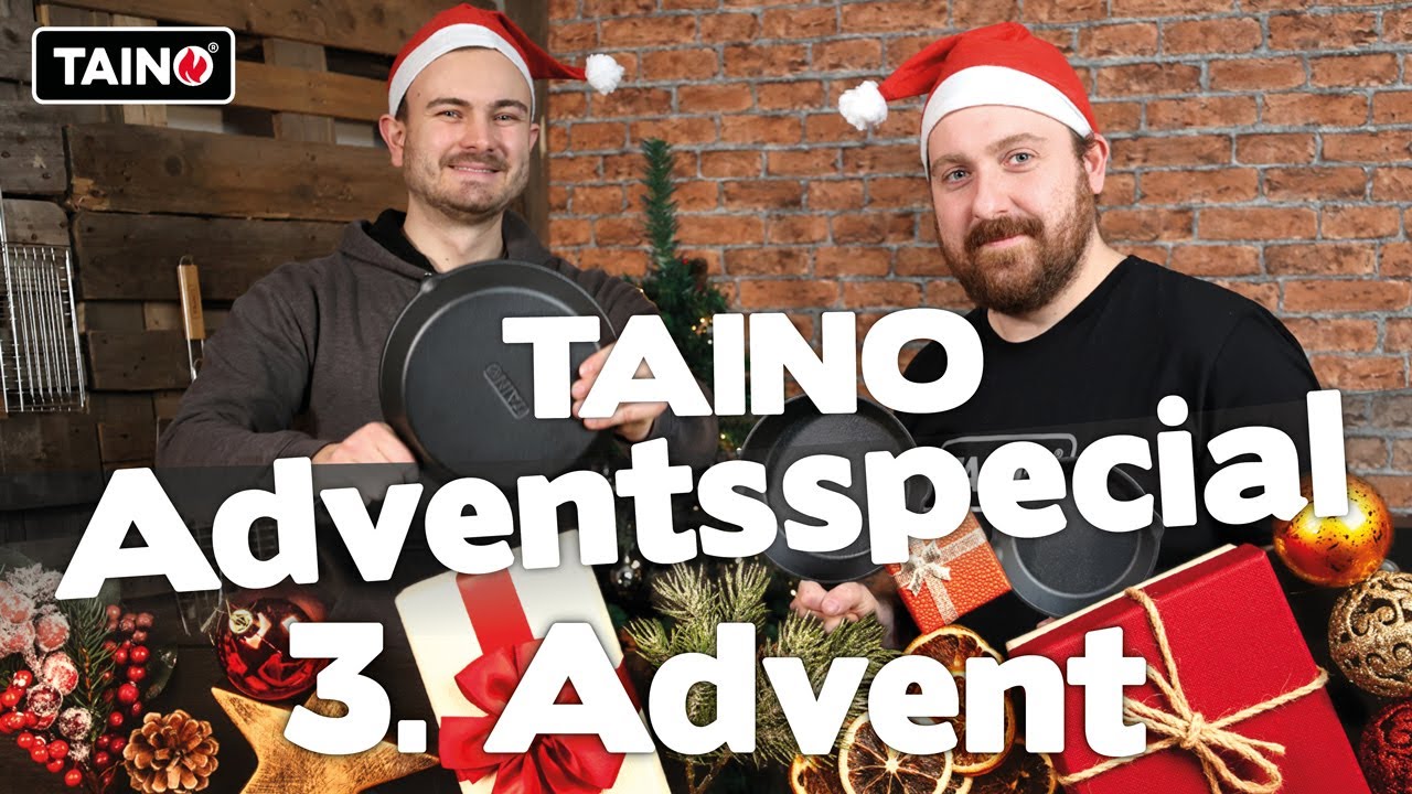 TAINO Adventsspecial | 3. Advent Gewinnspiel | Geschenkideen Weihnachten Grill
