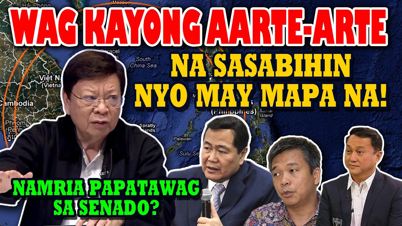 NAMRIA BUTATA KAY SEN  MARCOLETA | Wag kayo aarte-arte sasabihin nyo may mapa na!