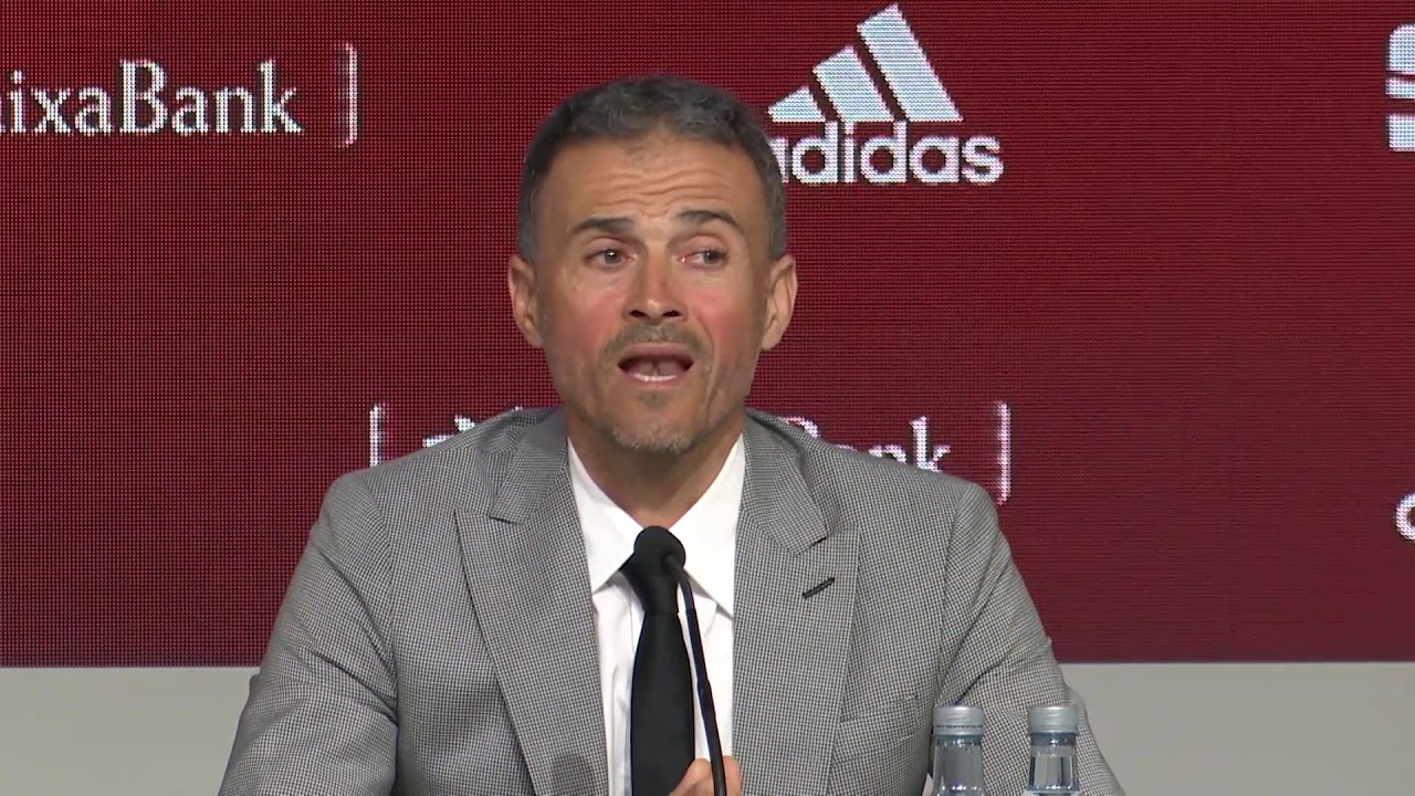 Rueda de prensa de Luis Enrique: 