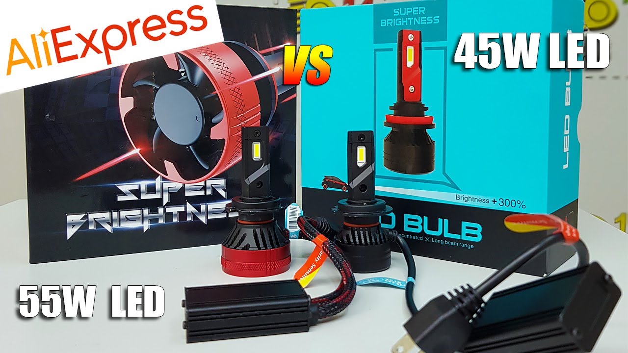 LED лампы с ALIEXPRESS  F3 или F5. Что выбрать???