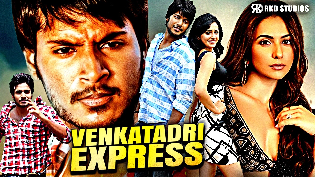 Venkatadri Express | Rakul Preet Singh, Sundeep Kishan | Superhit South Action Hindi Dubbed Movie