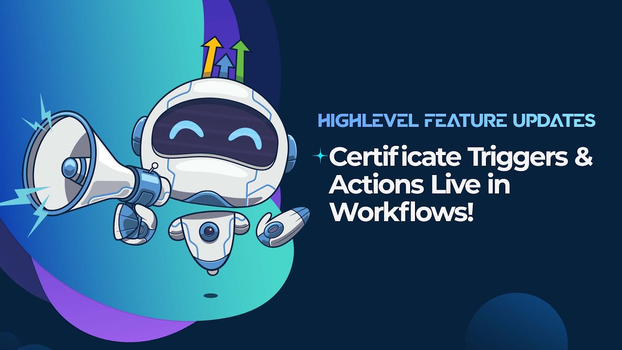 Certificate Triggers & Actions Live in Workflows!