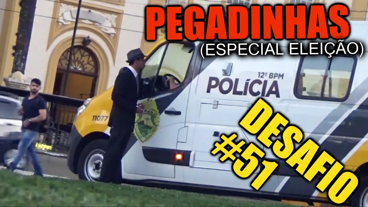 PERGUNTANDO A POL&Iacute;CIA COMO FAZ PRA ROUBAR!!! DESAFIO #51