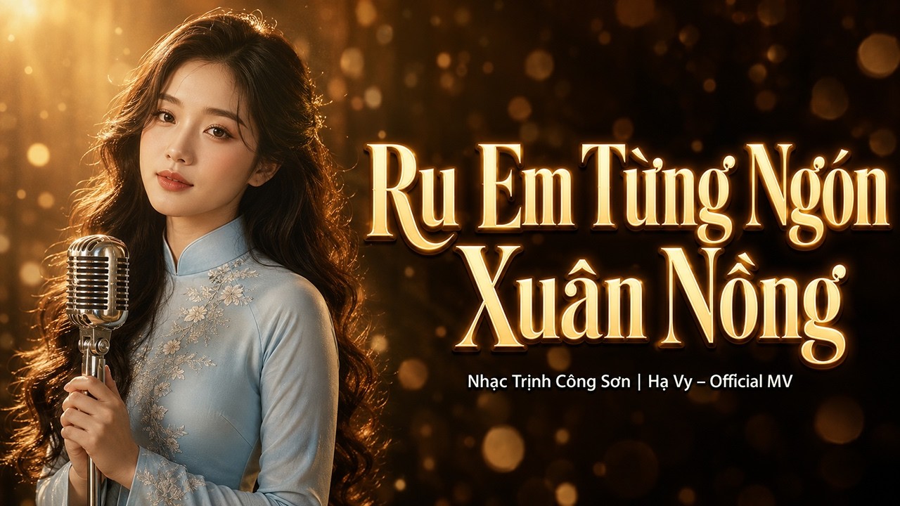 Ru Em Từng Ngón Xuân Nồng – Hạ Vy | Nhạc Trịnh Công Sơn Bất Hủ | Official MV