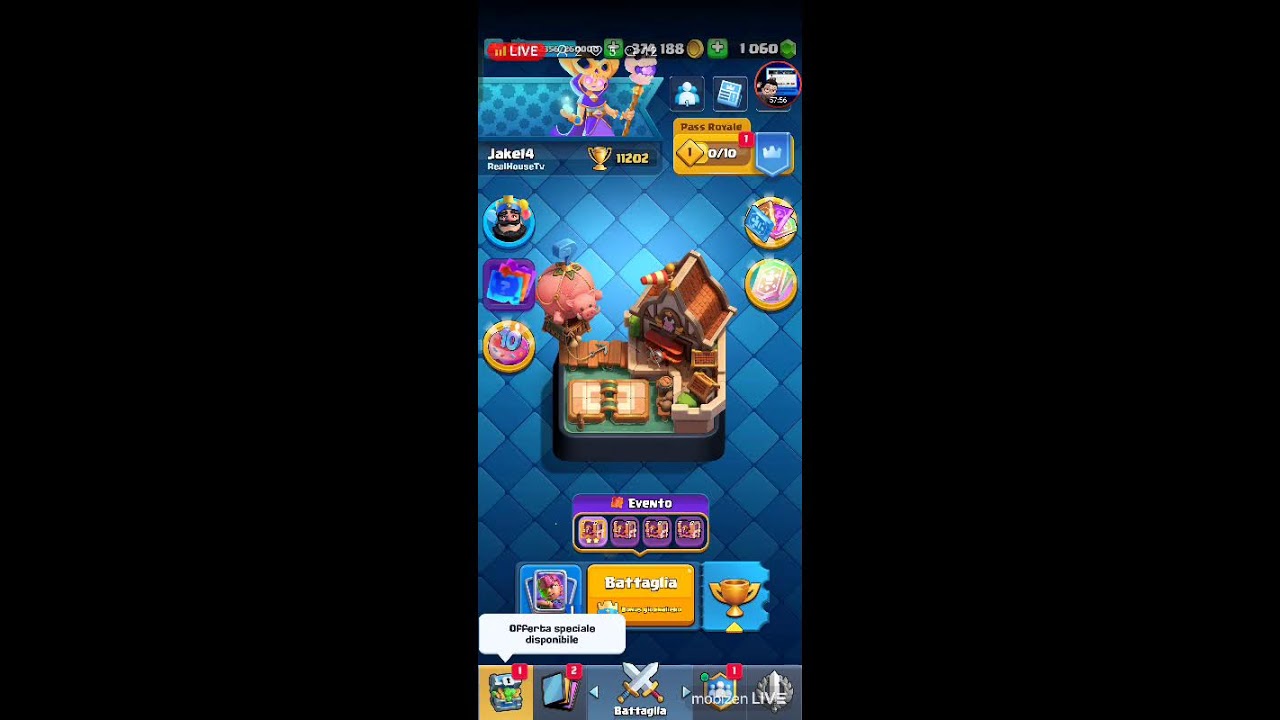LIVE SU CLASH ROYALE CON GLI ISCRITTI!!