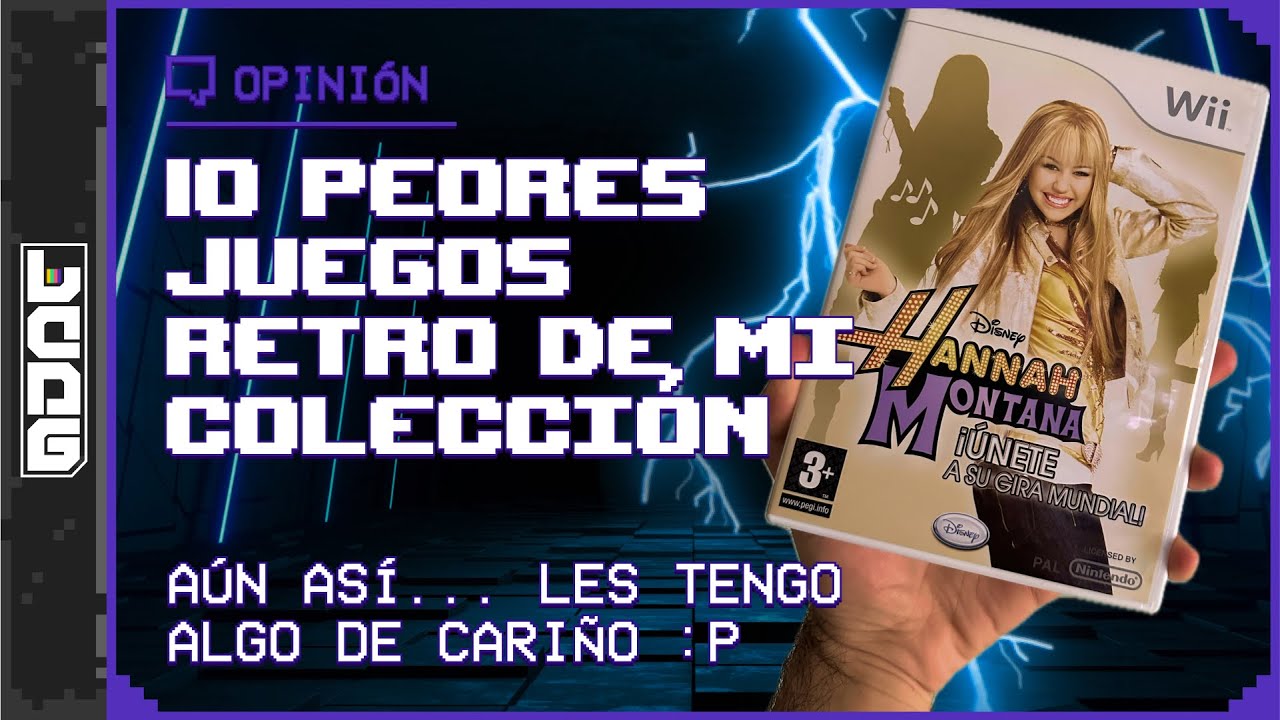 Los 10 PEORES VIDEOJUEGOS RETRO que TENGO en MI COLECCI&Oacute;N