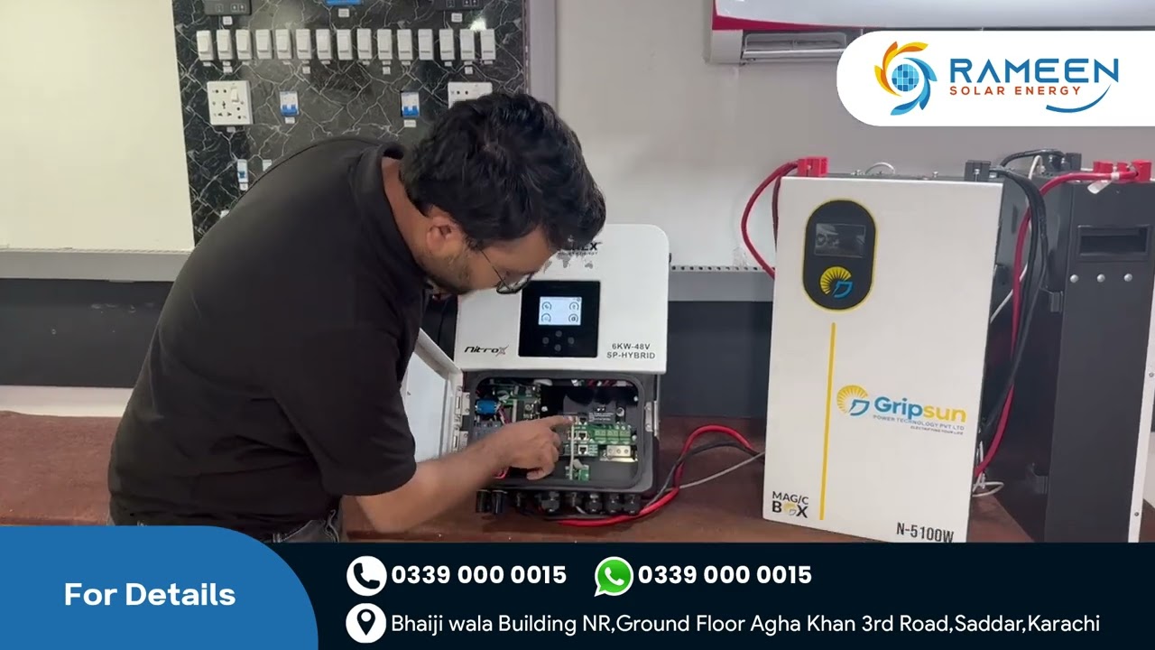 Inverex Nitrox Inverters – Commissioning, Configuration & Synchronization with Gripsun Magic Box