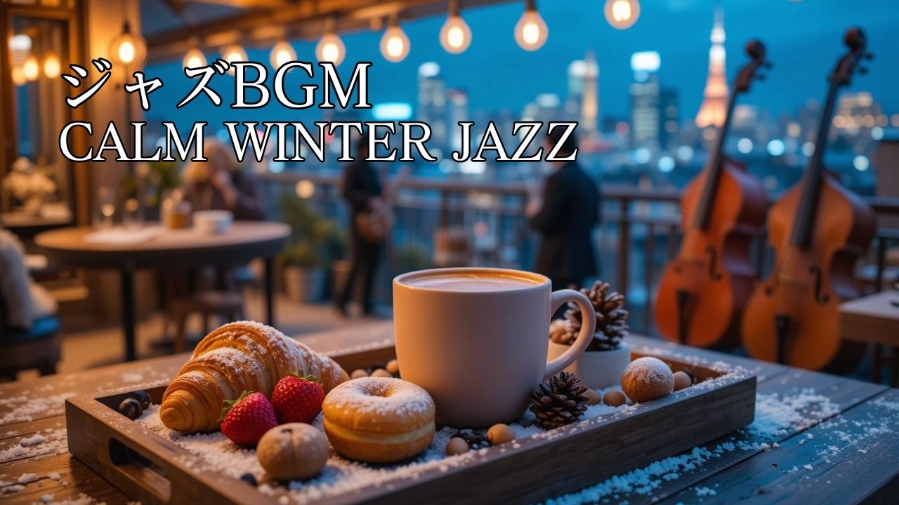 【ジャズBGM】冬空の下で流れる穏やかなジャズ｜Winter Terrace Jazz for Deep Focus
