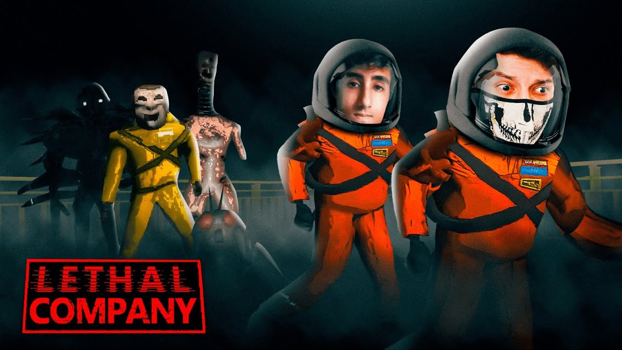 CONTRATEI 2 NOVATOS NO LETHAL COMPANY! DEU RUIM? - LETHAL COMPANY c/ Felps e Meiaum