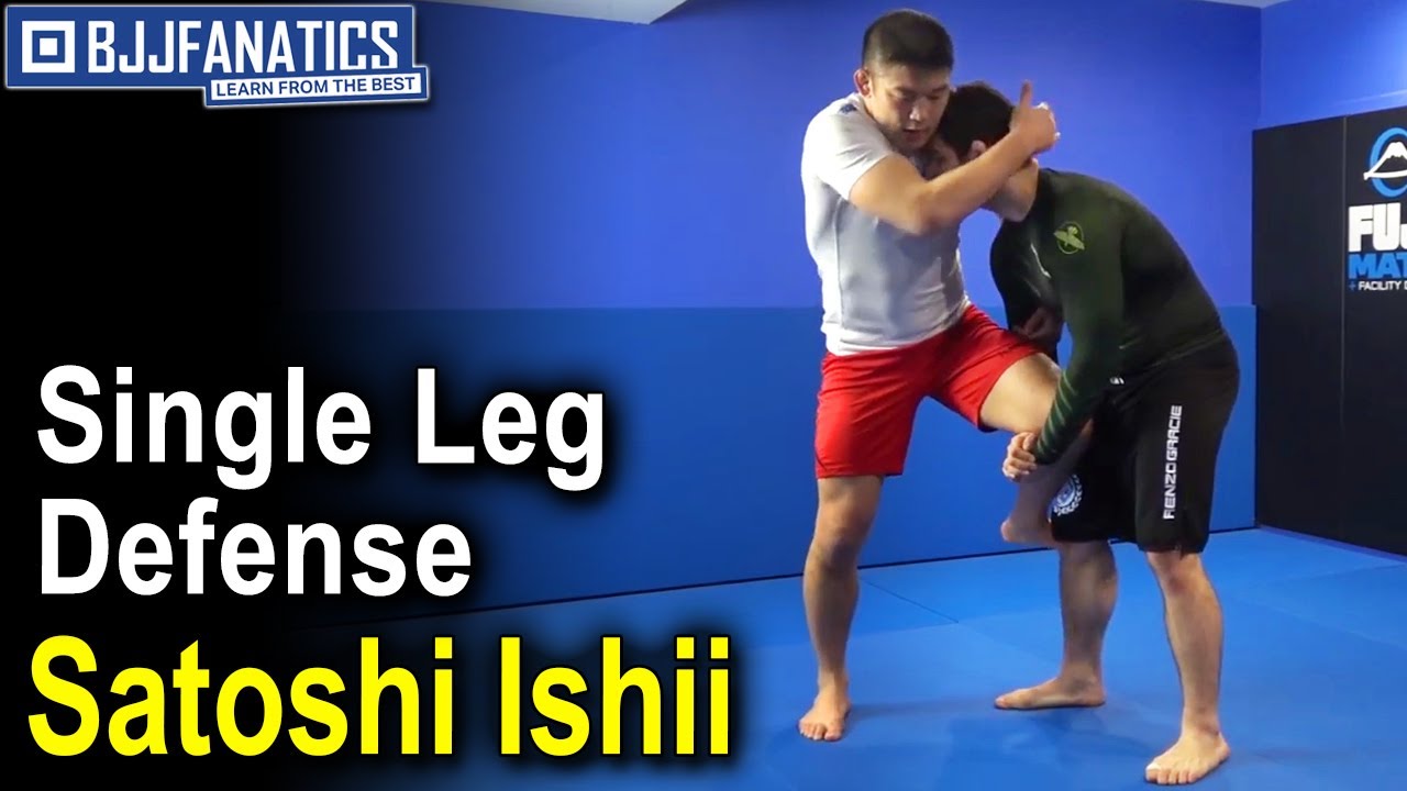 BJJ Techniques: Single Leg Defense by Satoshi Ishii