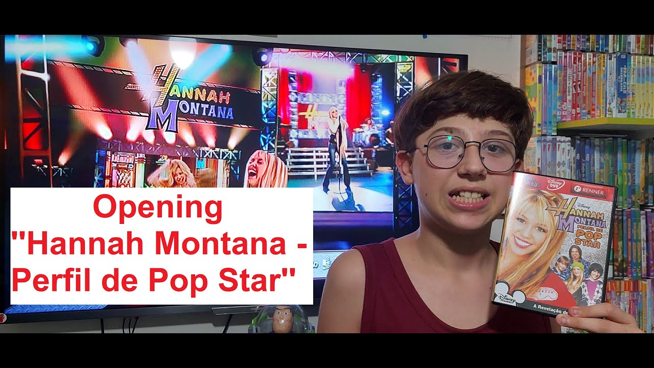 Opening ''Hannah Montana - Perfil de Pop Star''! #RenanPituco #DVDS #colecionador #Opening #Disney