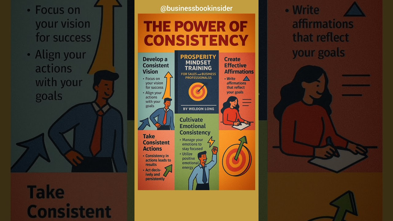 The Power of Consistency (One Page Book Summary) #onepagebooksummary
