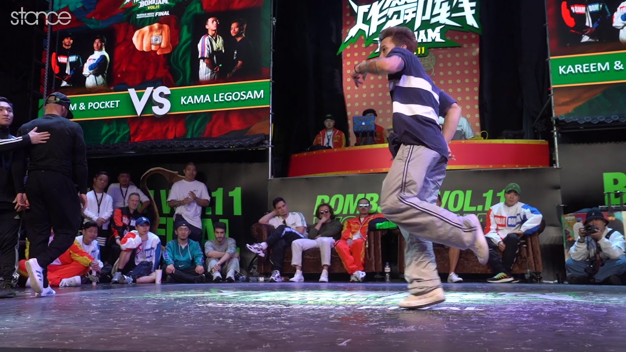 Kareem + Pocket vs Kama + Legosam (Semifinal) l Bomb Jam 2019 // .stance