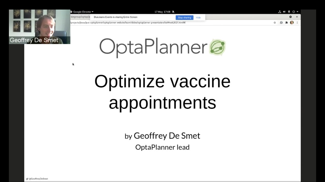 Optimize vaccine appointments to save the world with OptaPlanner AI