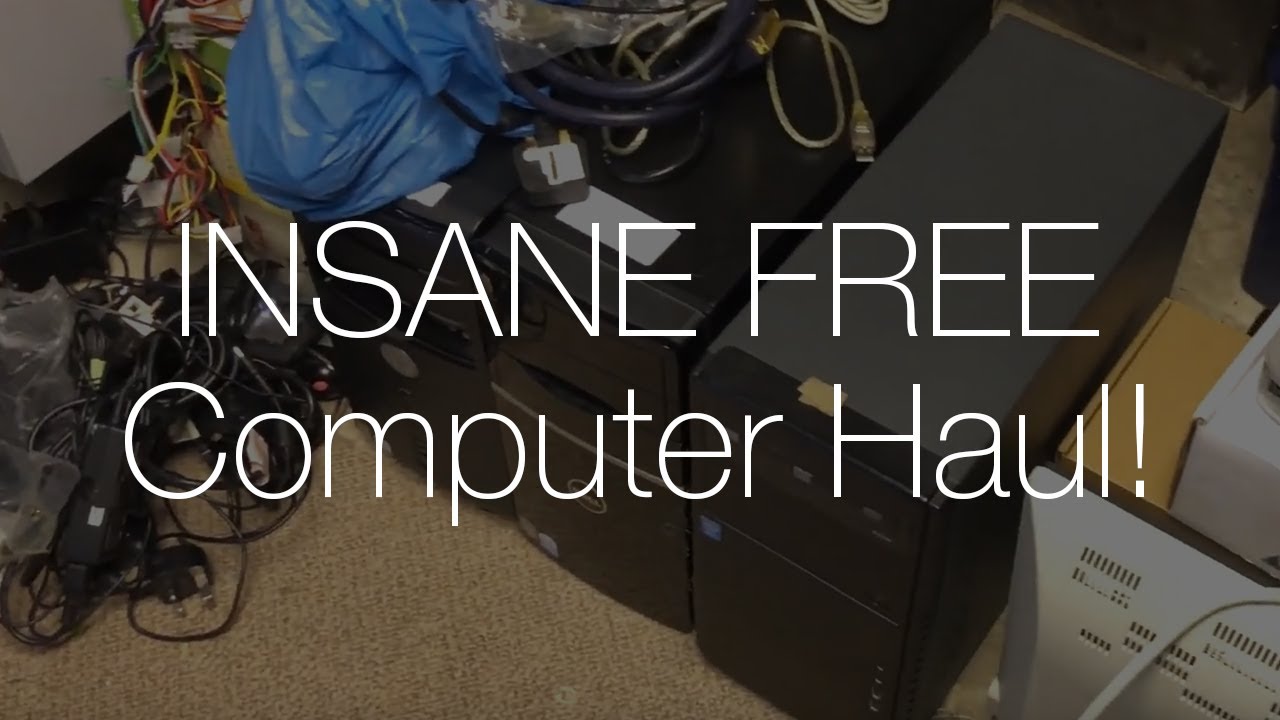 INSANE Free Tech Haul! - 5x Computers, 6x Laptops, TWO i5's, And More!