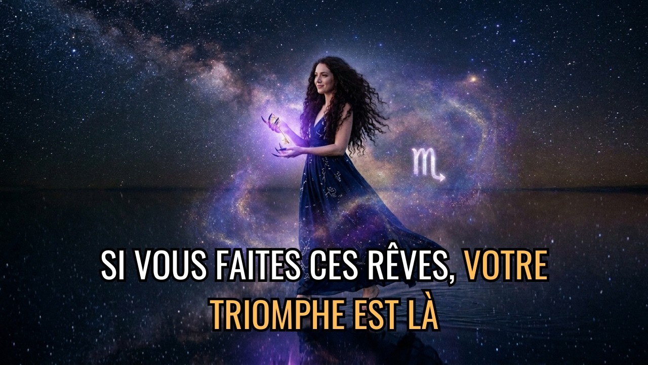 Scorpion ♏ 3 Rêves étranges qui annoncent une victoire imminente