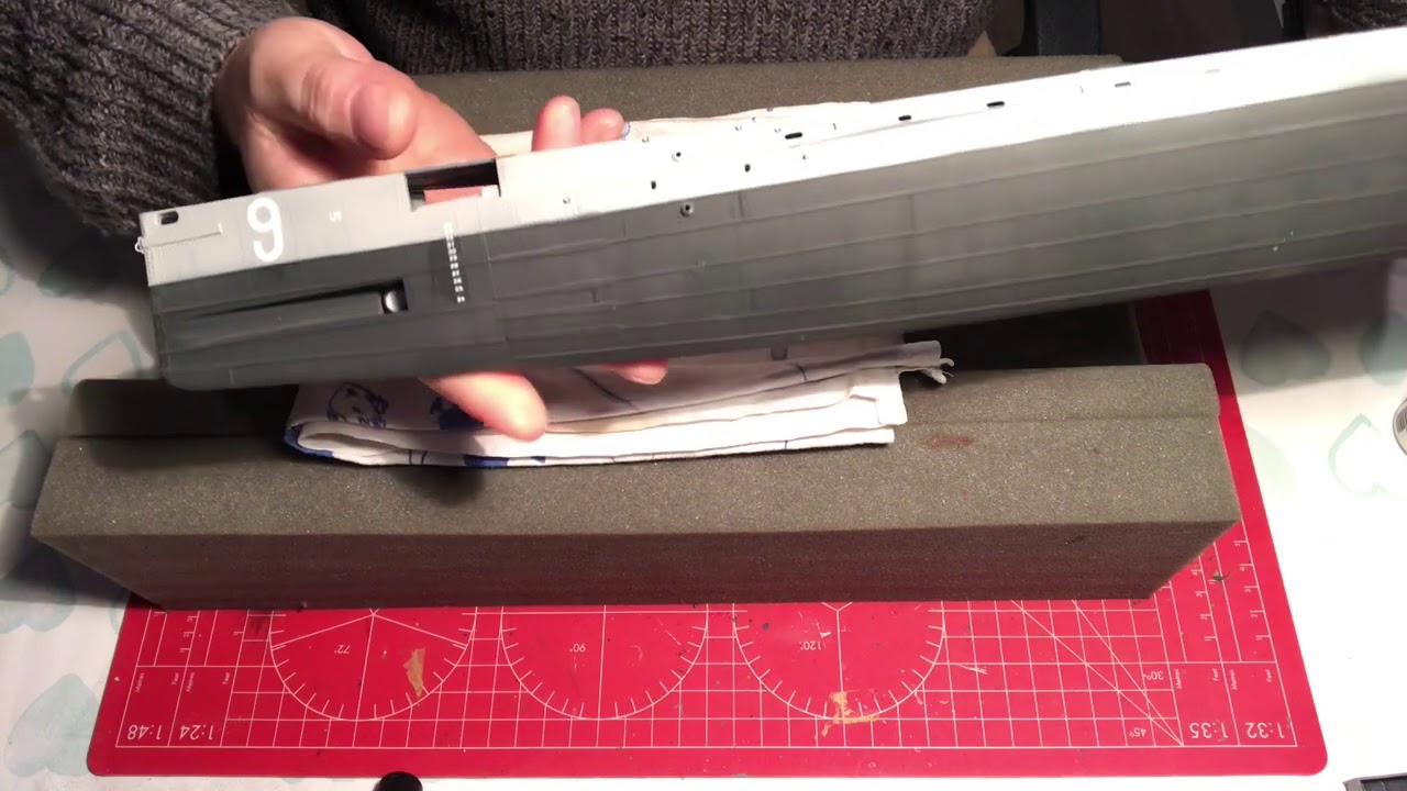 Das Werk 1/72 WW1 U-boat SM U9 build part 7