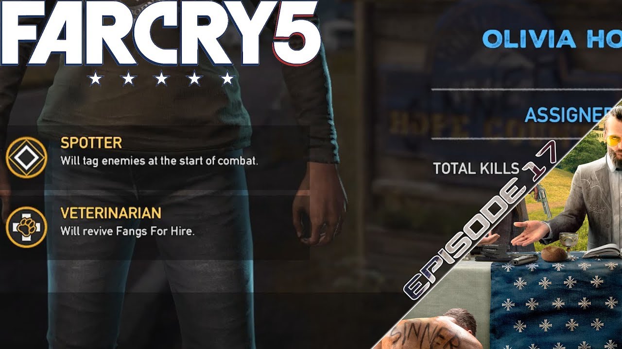 Far Cry 5- BEST ROSTER GUN FOR HIRE EVER! (Mission Troubles Inbound!) // Episode 17