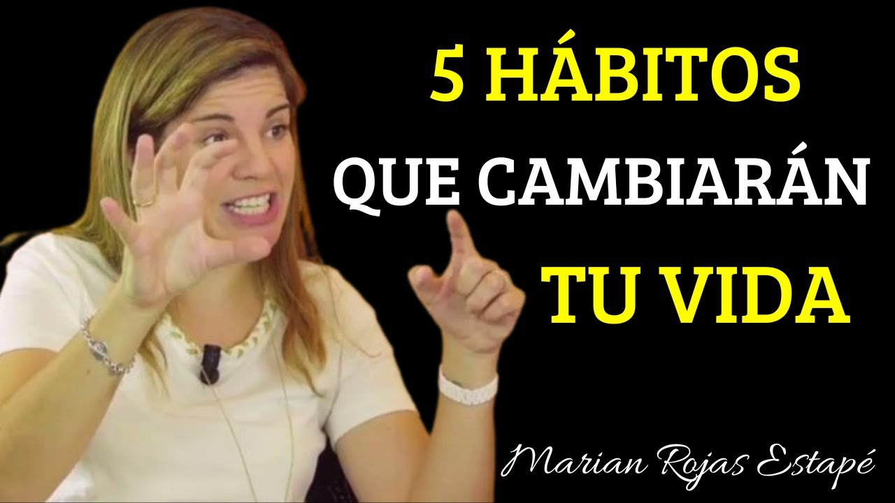 ✅5 Consejos que Cambiar&aacute;n TU VIDA | Marian Rojas Estap&eacute;