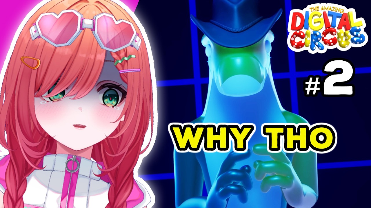 THIS CIRCUS ISN'T FUN ANYMORE 😭 Spy VTuber Reacts to THE AMAZING DIGITAL CIRCUS (Ep 2)