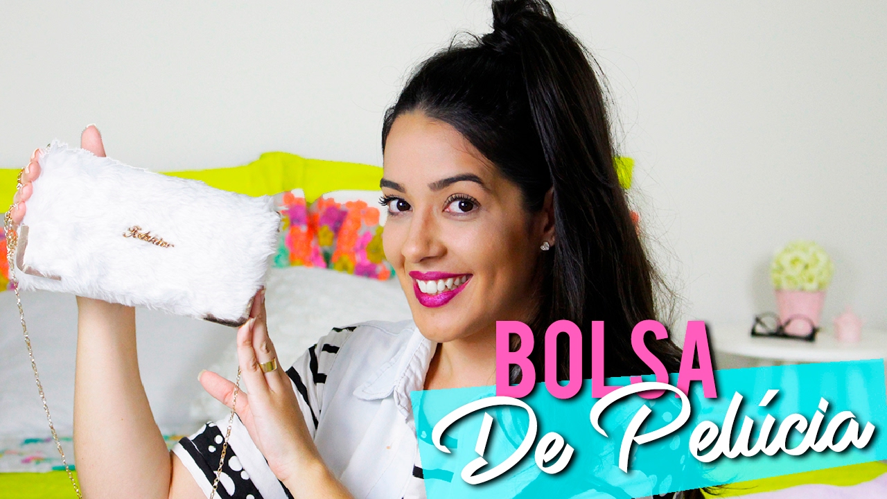 BOLSA DE PELÚCIA | MUITO FÁCIL | DIY