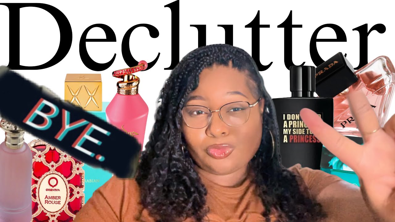 HUGE PERFUME DECLUTTER🤯|CURATING MY COLLECTION|#fragrances   #middleeasternperfumes