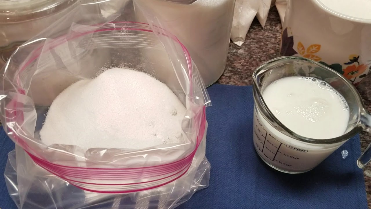 DIY Amish Friendship Bread Starter Mix- Thanksgiving Gifts