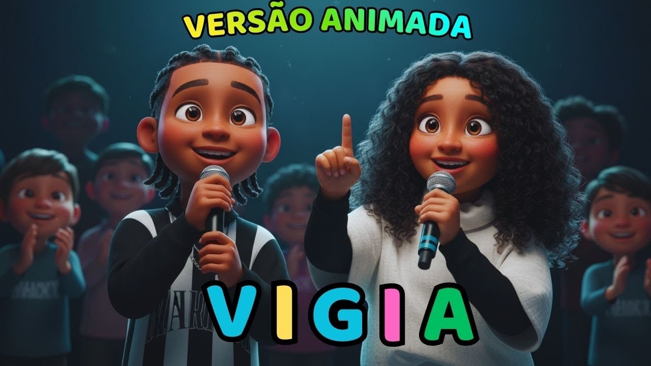 Vigia 👀 | Canção Infantil Cristã Animada | JESSE ALCANTARA E SARA EVELYN #músicainfantilcristã